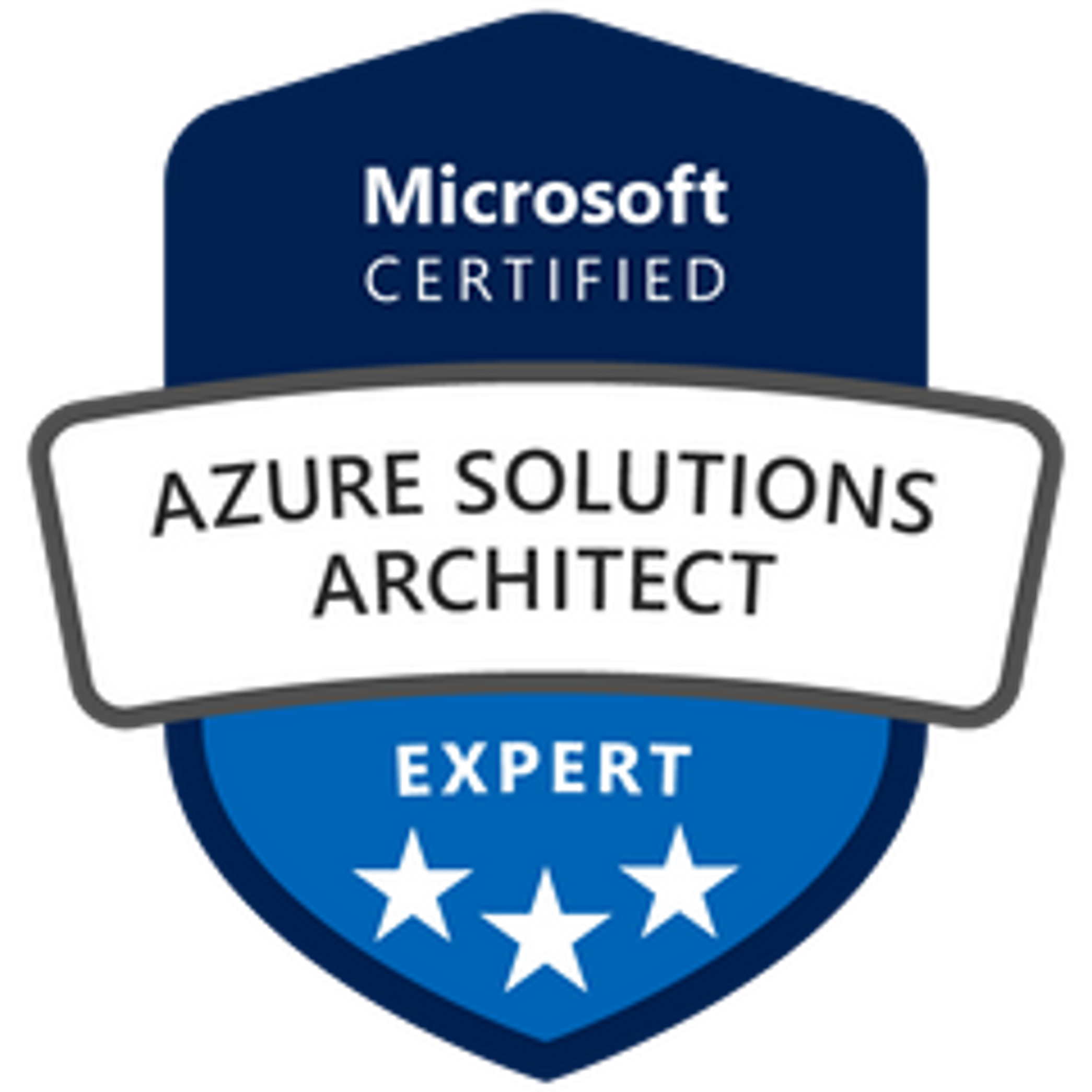 Logo Certificação Azure Architect