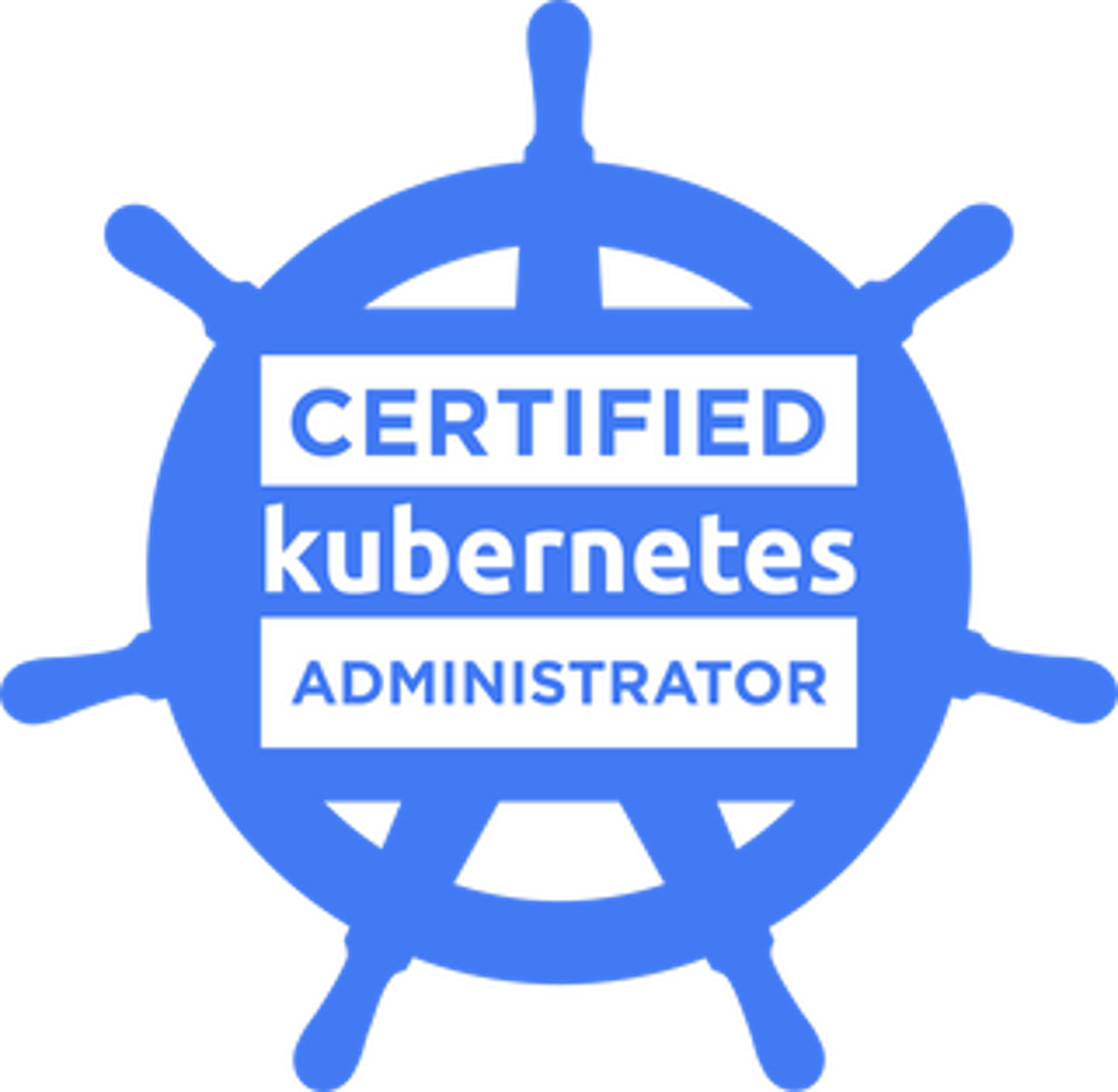 Logo Certificação CKA Kubernetes